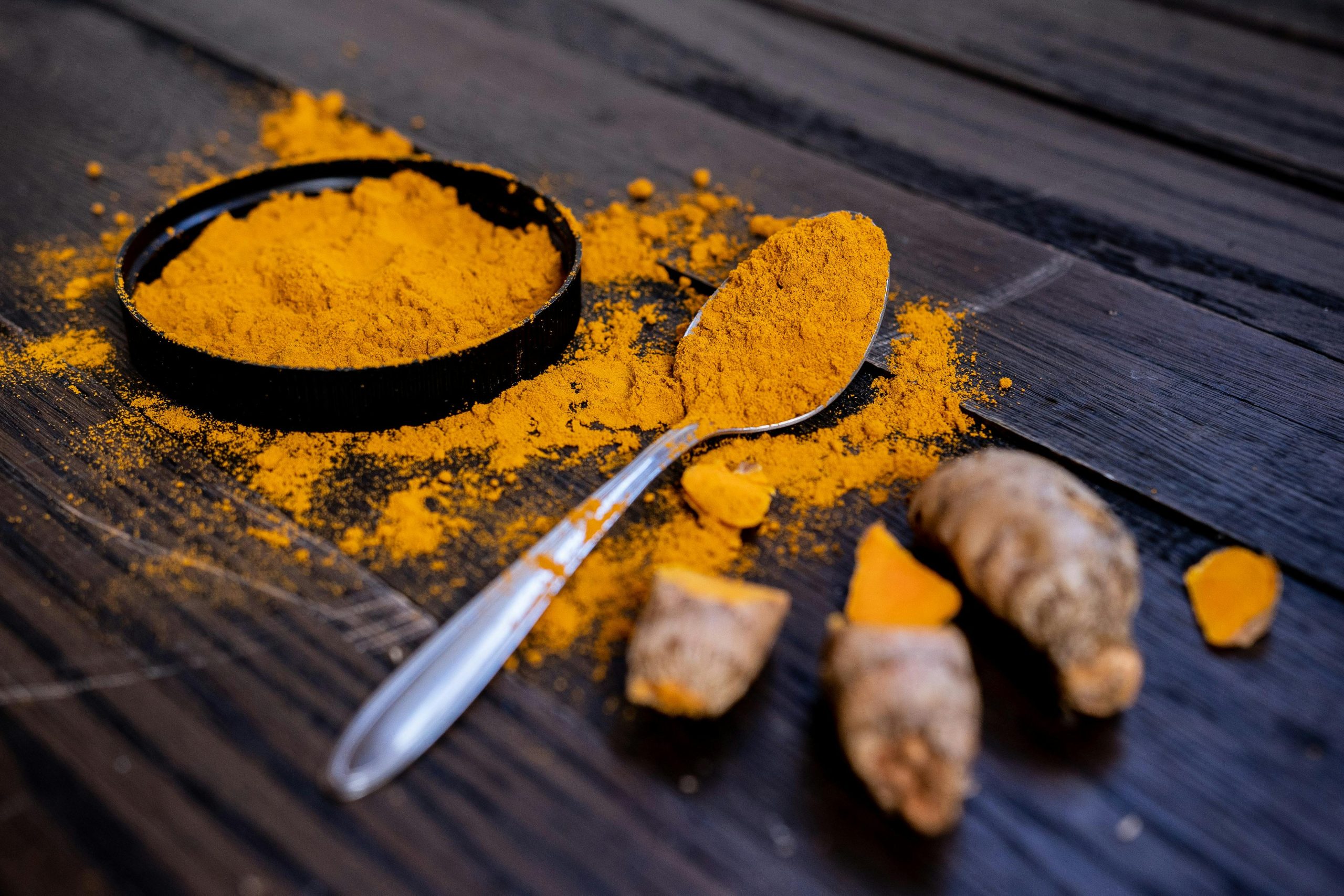 What is the impact of turmeric on nasal polyps?